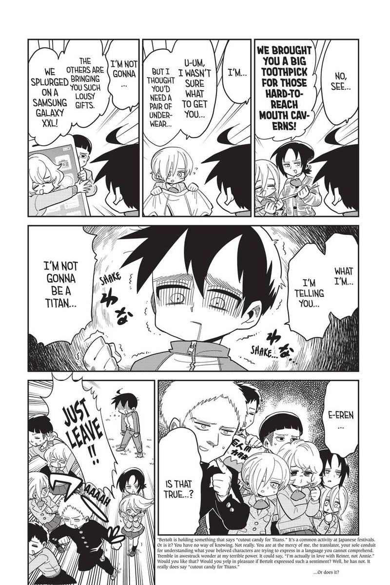 Shingeki Kyojin Chuugakkou Chapter 82 Page 16