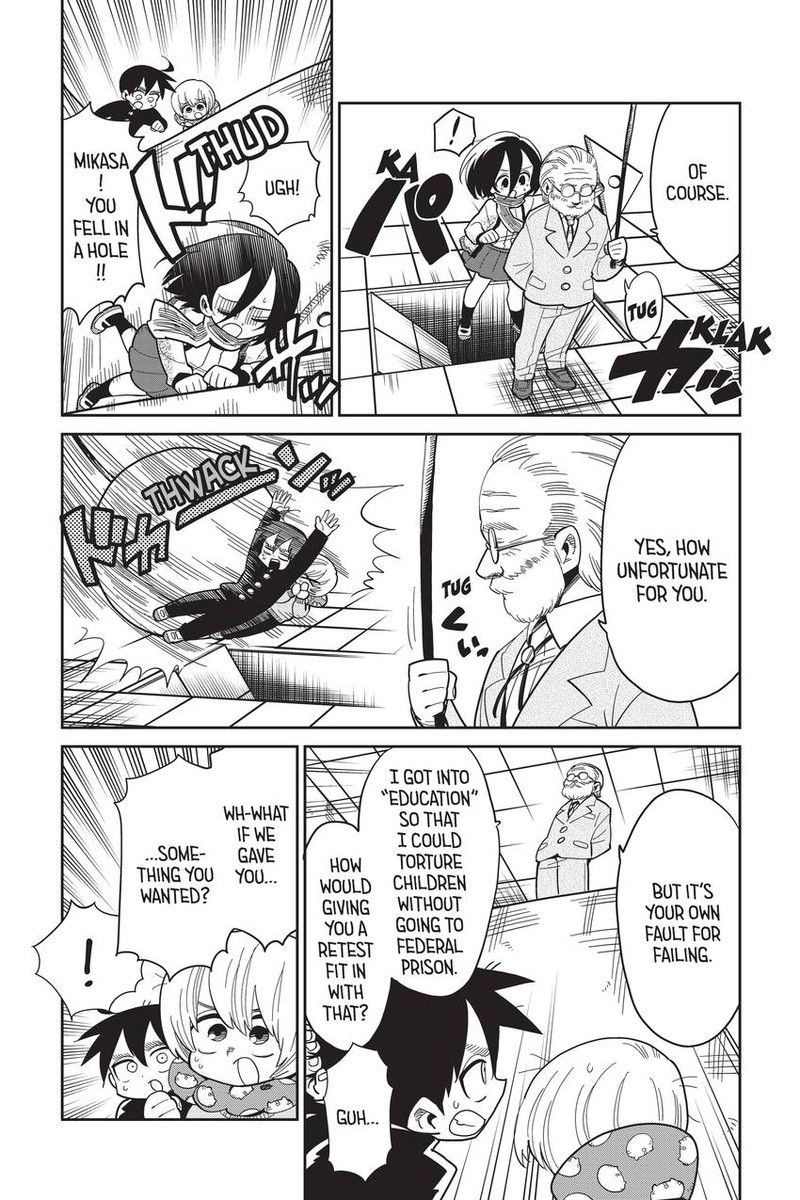 Shingeki Kyojin Chuugakkou Chapter 82 Page 7