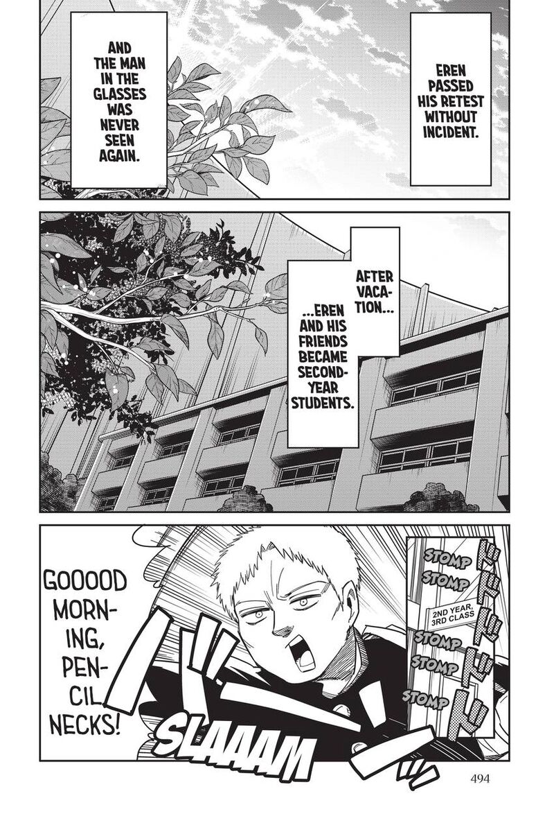 Shingeki Kyojin Chuugakkou Chapter 84 Page 22