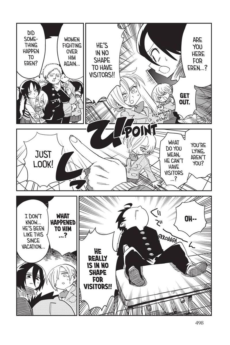 Shingeki Kyojin Chuugakkou Chapter 84 Page 26