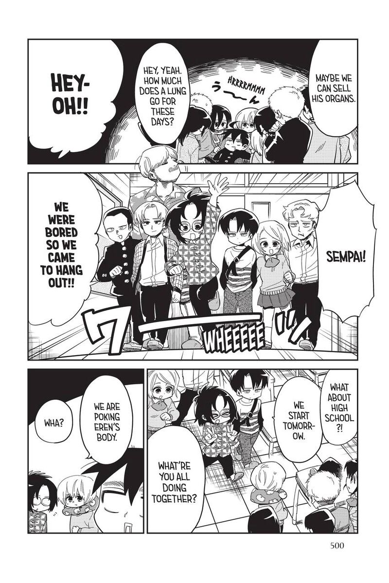 Shingeki Kyojin Chuugakkou Chapter 84 Page 28