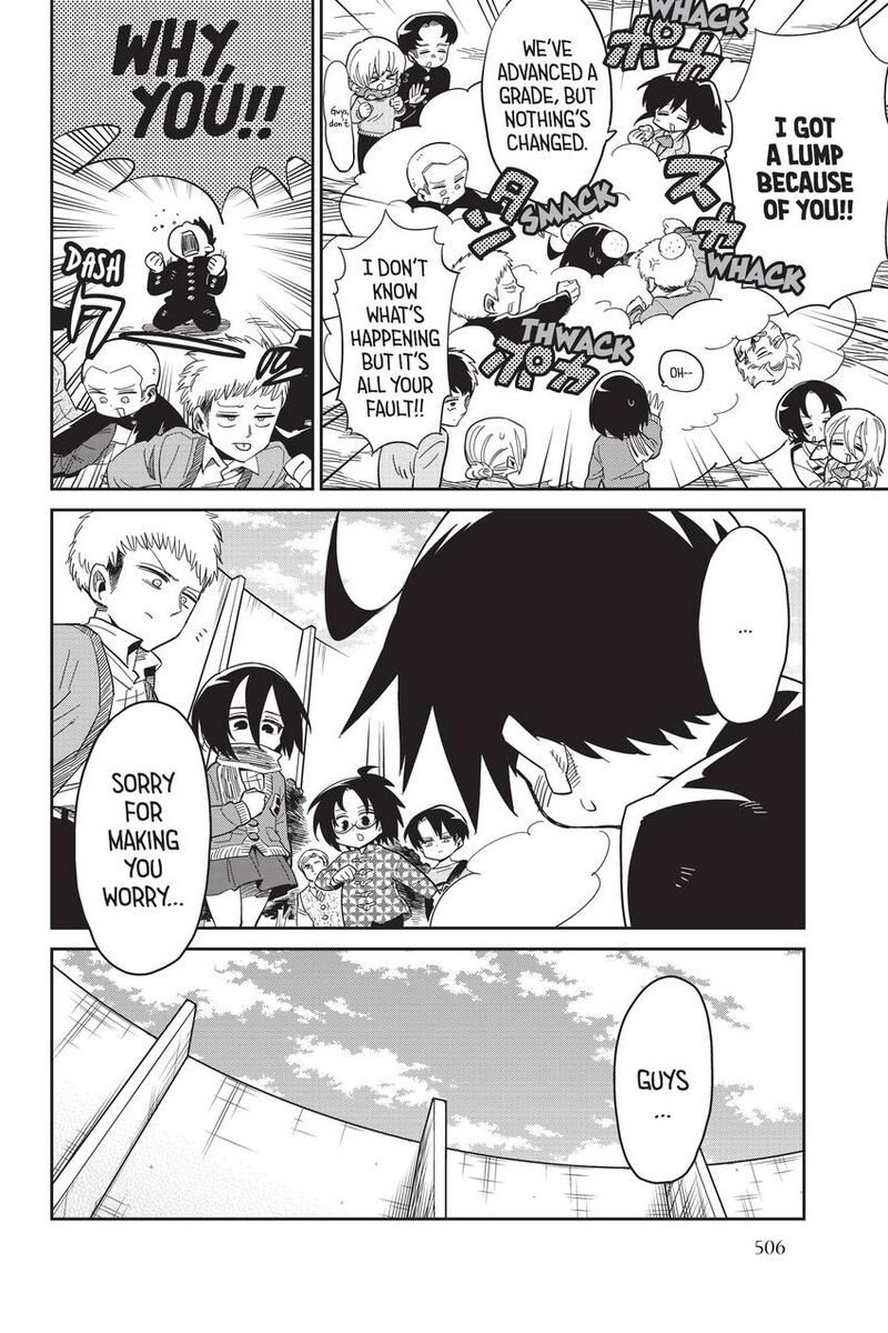 Shingeki Kyojin Chuugakkou Chapter 84 Page 34