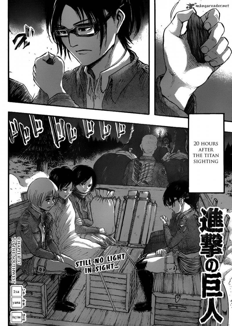 Shingeki No Kyojin Chapter 37 Page 1