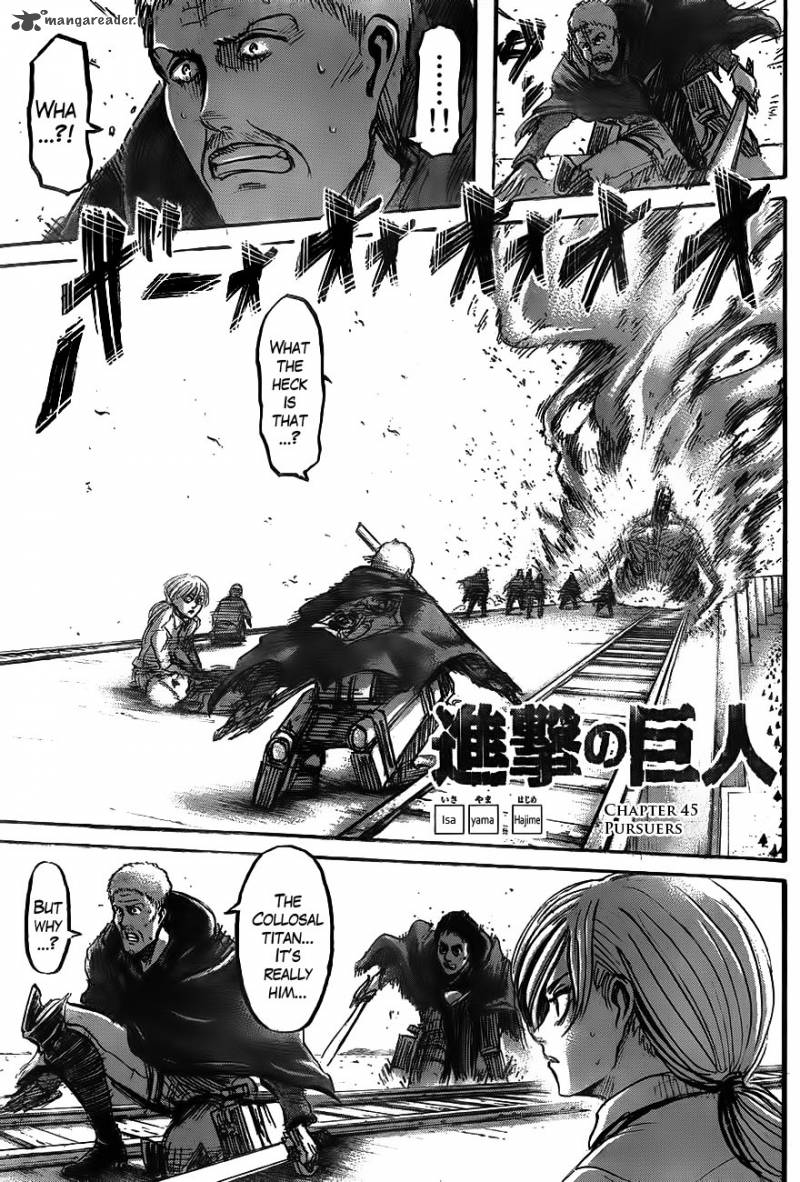 Shingeki No Kyojin Chapter 45 Page 1