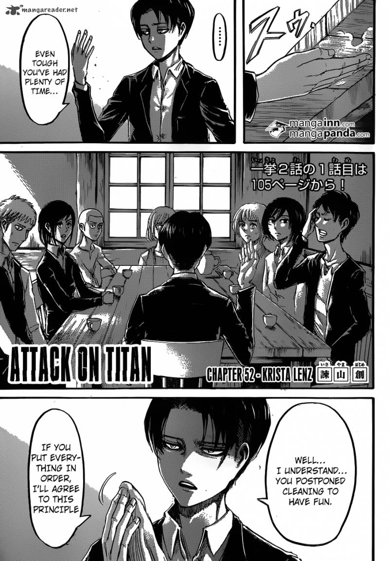 Shingeki No Kyojin Chapter 52 Page 1