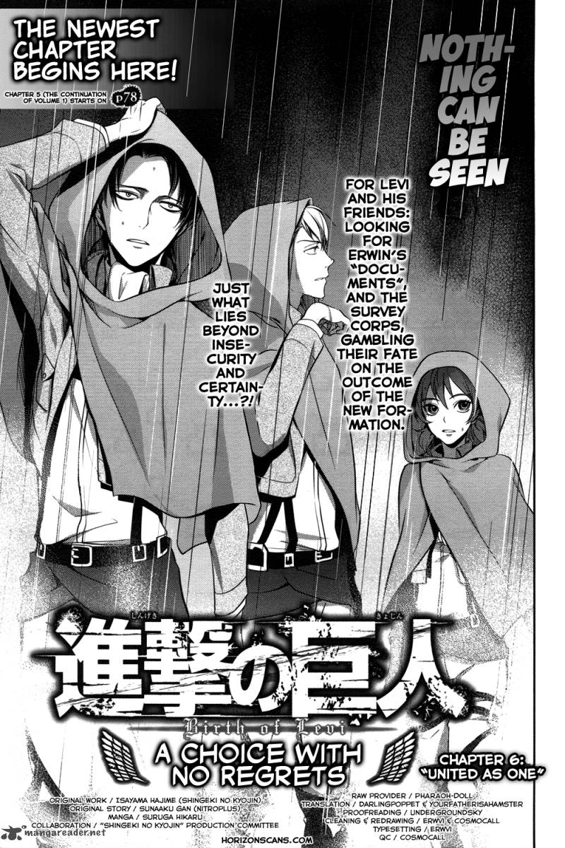 Shingeki No Kyojin Birth Of Levi Kuinaki Sentaku Chapter 6 Page 1