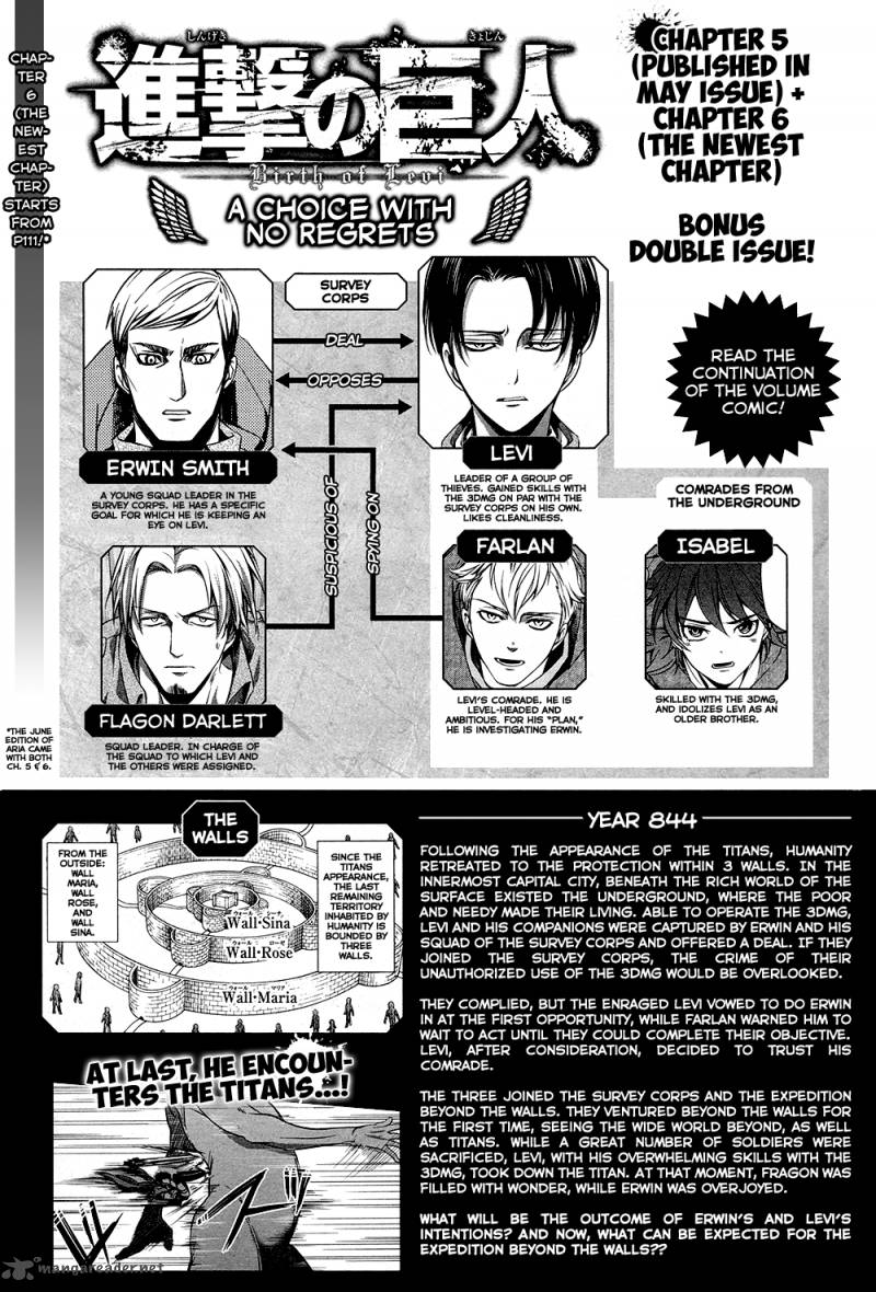 Shingeki No Kyojin Birth Of Levi Kuinaki Sentaku Chapter 6 Page 2
