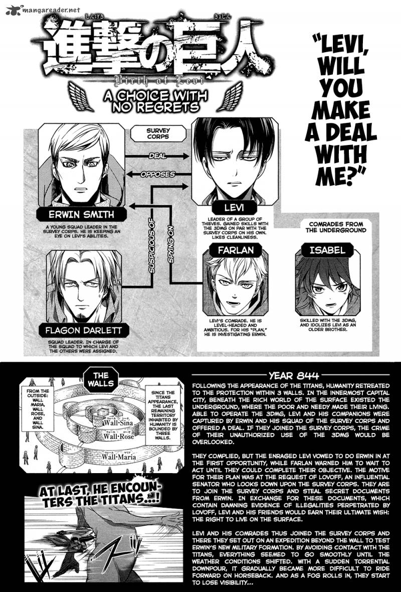 Shingeki No Kyojin Birth Of Levi Kuinaki Sentaku Chapter 7 Page 2