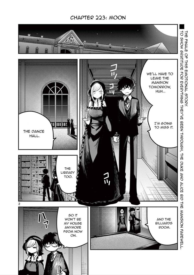 Shinigami Bocchan To Kuro Maid Chapter 223 Page 2