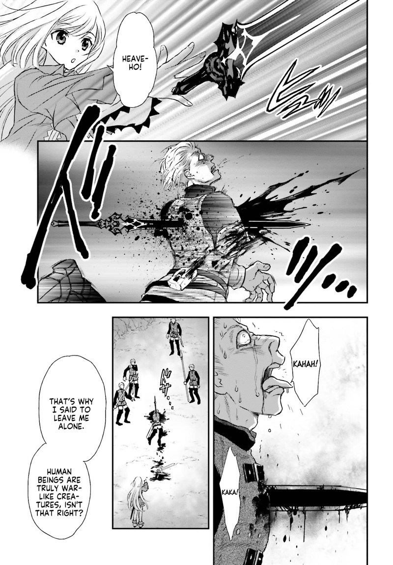 Shinigami Ni Sodaterareta Shoujo Wa Shikkoku No Tsurugi Wo Mune Ni Idaku Chapter 1 Page 11
