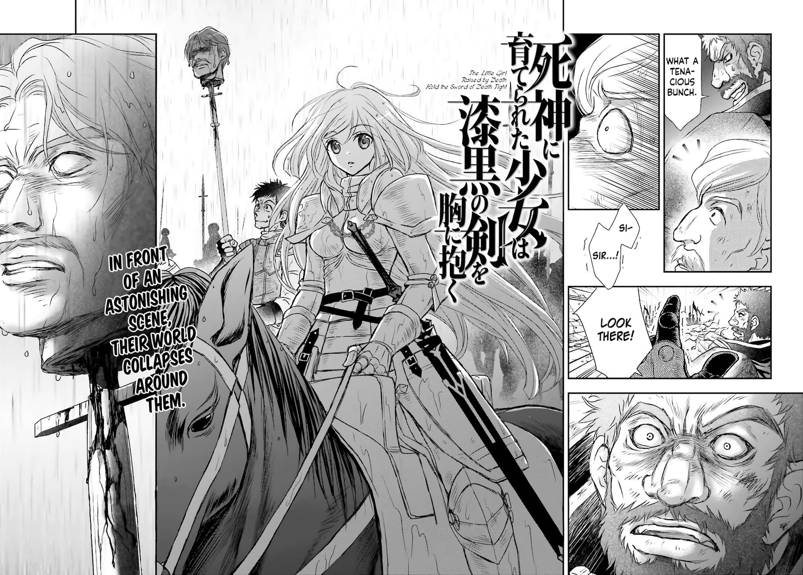 Shinigami Ni Sodaterareta Shoujo Wa Shikkoku No Tsurugi Wo Mune Ni Idaku Chapter 11 Page 14