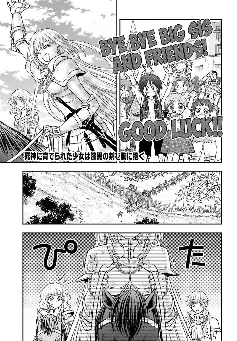 Shinigami Ni Sodaterareta Shoujo Wa Shikkoku No Tsurugi Wo Mune Ni Idaku Chapter 22 Page 1