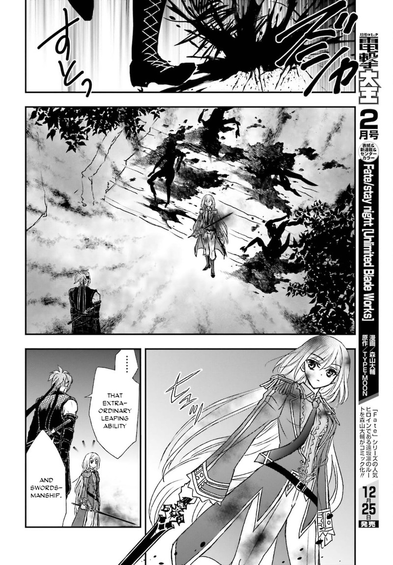 Shinigami Ni Sodaterareta Shoujo Wa Shikkoku No Tsurugi Wo Mune Ni Idaku Chapter 25 Page 8