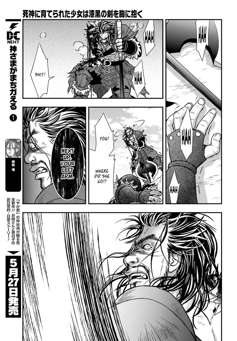 Shinigami Ni Sodaterareta Shoujo Wa Shikkoku No Tsurugi Wo Mune Ni Idaku Chapter 29a Page 19