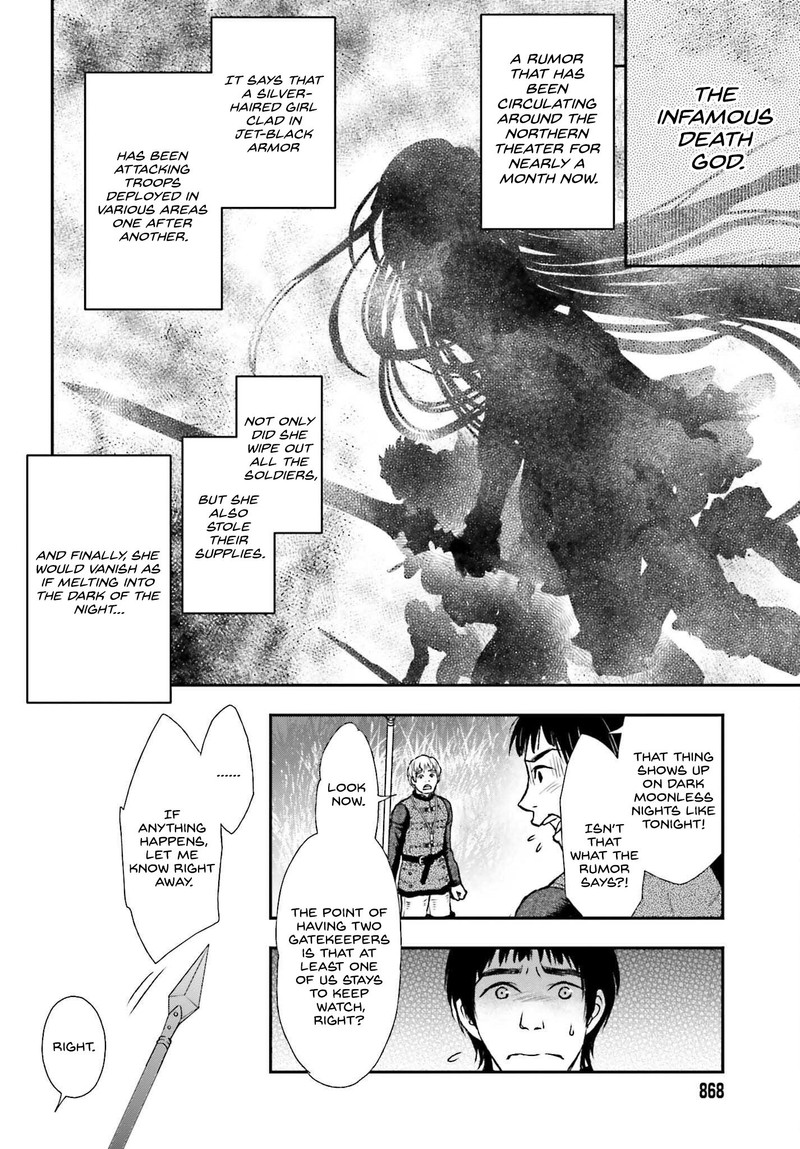 Shinigami Ni Sodaterareta Shoujo Wa Shikkoku No Tsurugi Wo Mune Ni Idaku Chapter 33 Page 10