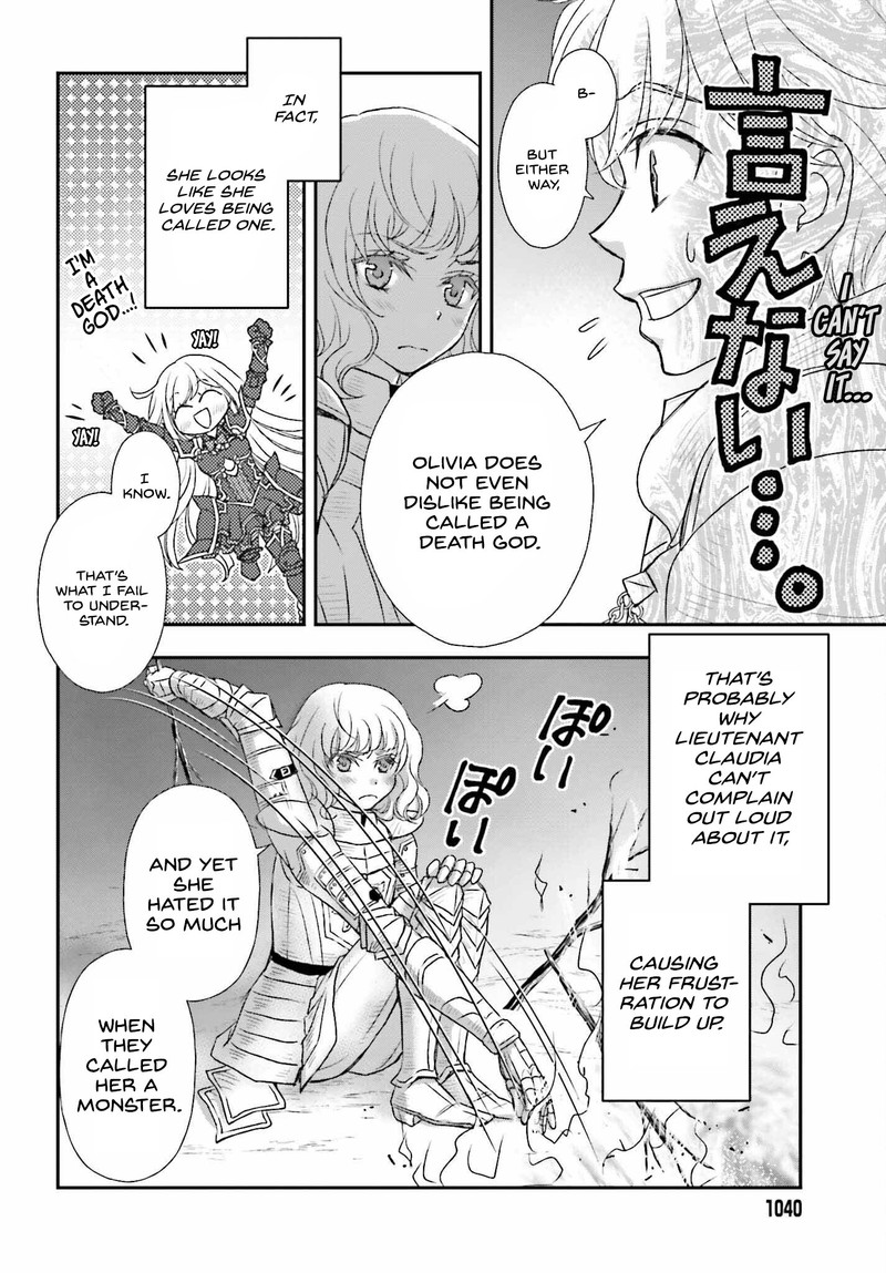 Shinigami Ni Sodaterareta Shoujo Wa Shikkoku No Tsurugi Wo Mune Ni Idaku Chapter 34 Page 14