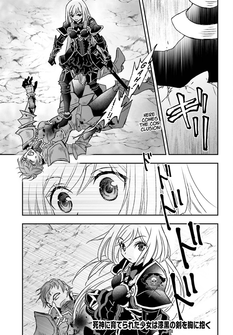 Shinigami Ni Sodaterareta Shoujo Wa Shikkoku No Tsurugi Wo Mune Ni Idaku Chapter 39 Page 1