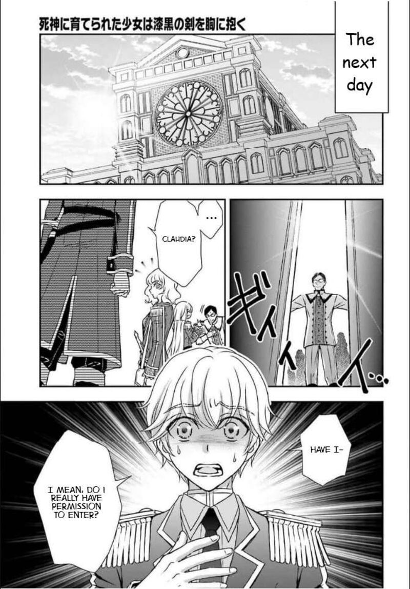 Shinigami Ni Sodaterareta Shoujo Wa Shikkoku No Tsurugi Wo Mune Ni Idaku Chapter 46 Page 17