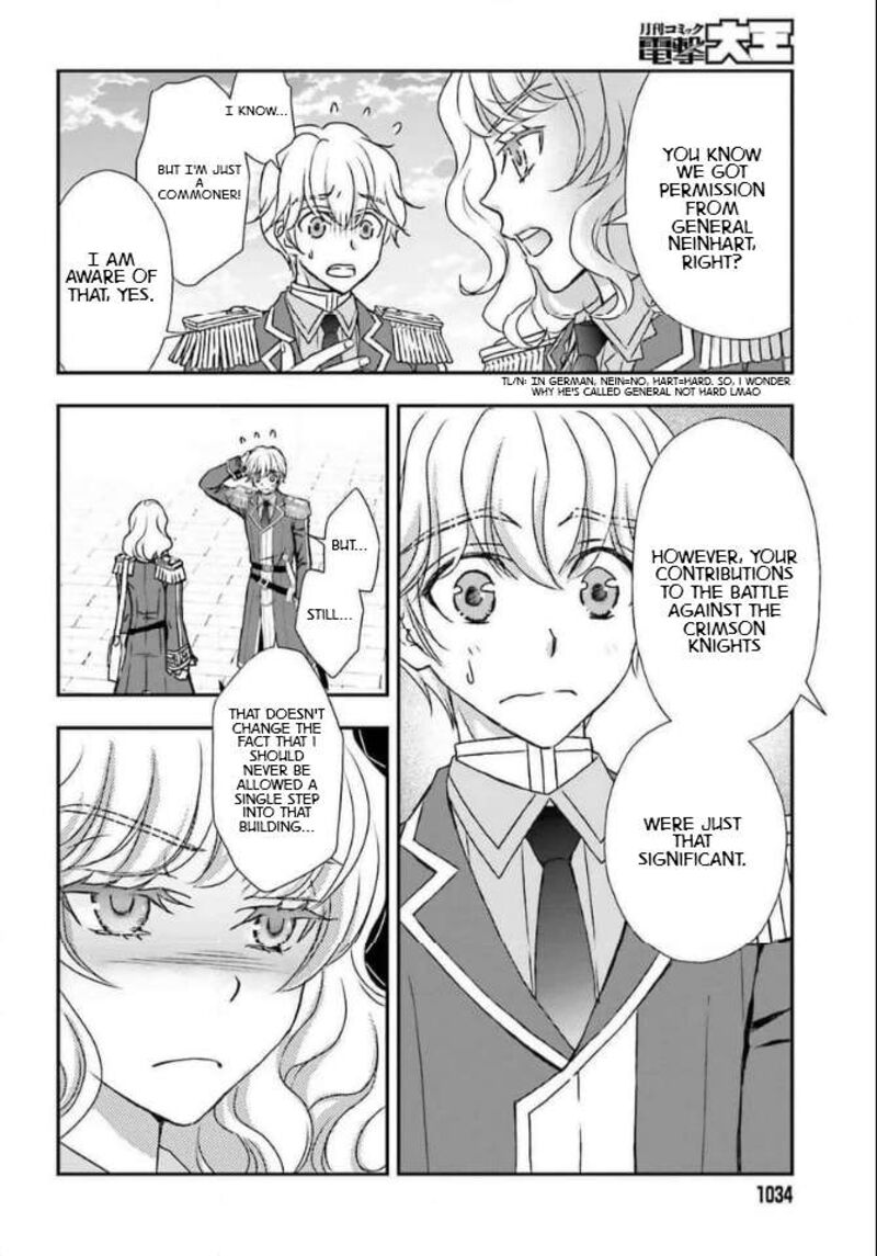 Shinigami Ni Sodaterareta Shoujo Wa Shikkoku No Tsurugi Wo Mune Ni Idaku Chapter 46 Page 18