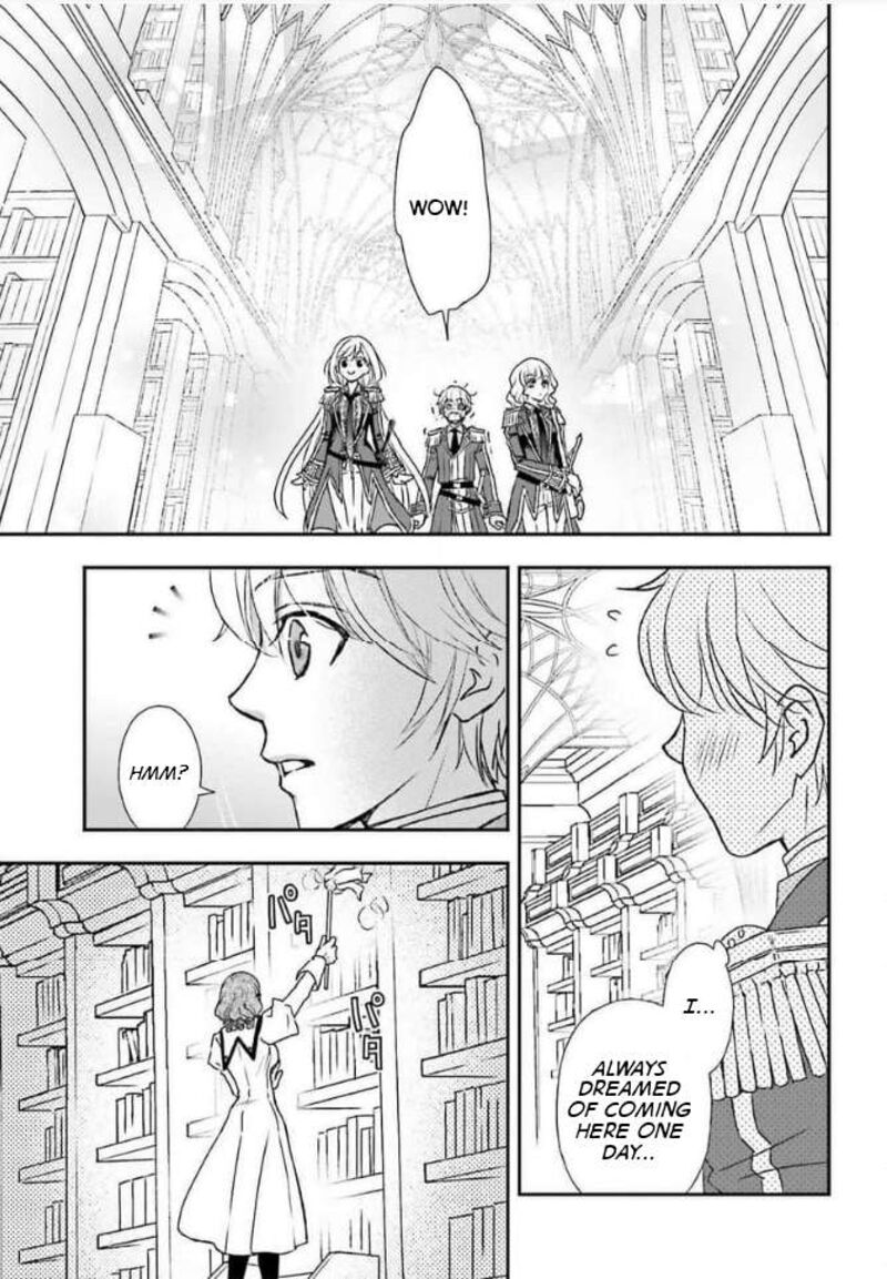 Shinigami Ni Sodaterareta Shoujo Wa Shikkoku No Tsurugi Wo Mune Ni Idaku Chapter 46 Page 21