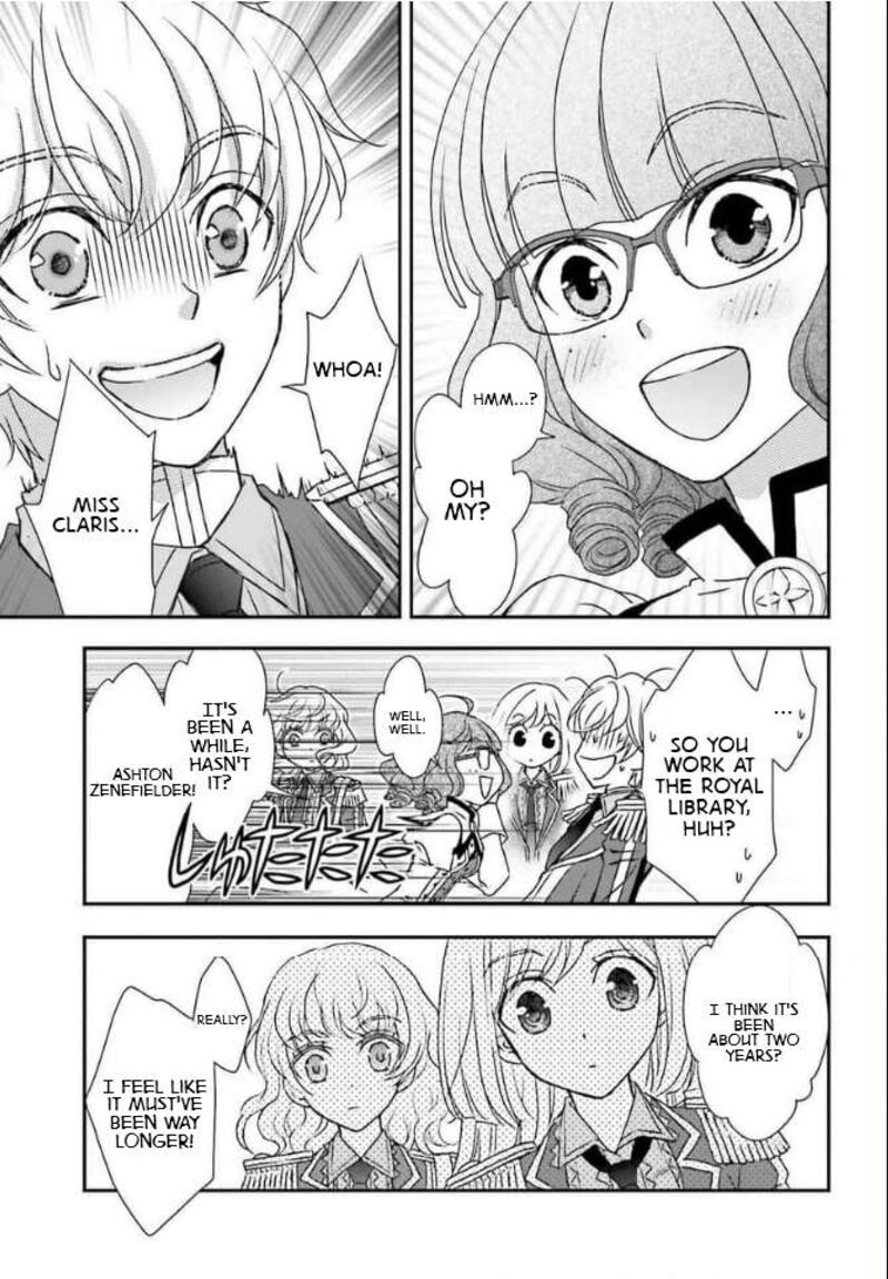 Shinigami Ni Sodaterareta Shoujo Wa Shikkoku No Tsurugi Wo Mune Ni Idaku Chapter 46 Page 23