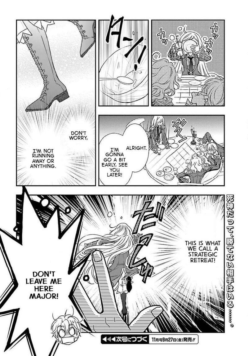 Shinigami Ni Sodaterareta Shoujo Wa Shikkoku No Tsurugi Wo Mune Ni Idaku Chapter 48 Page 18
