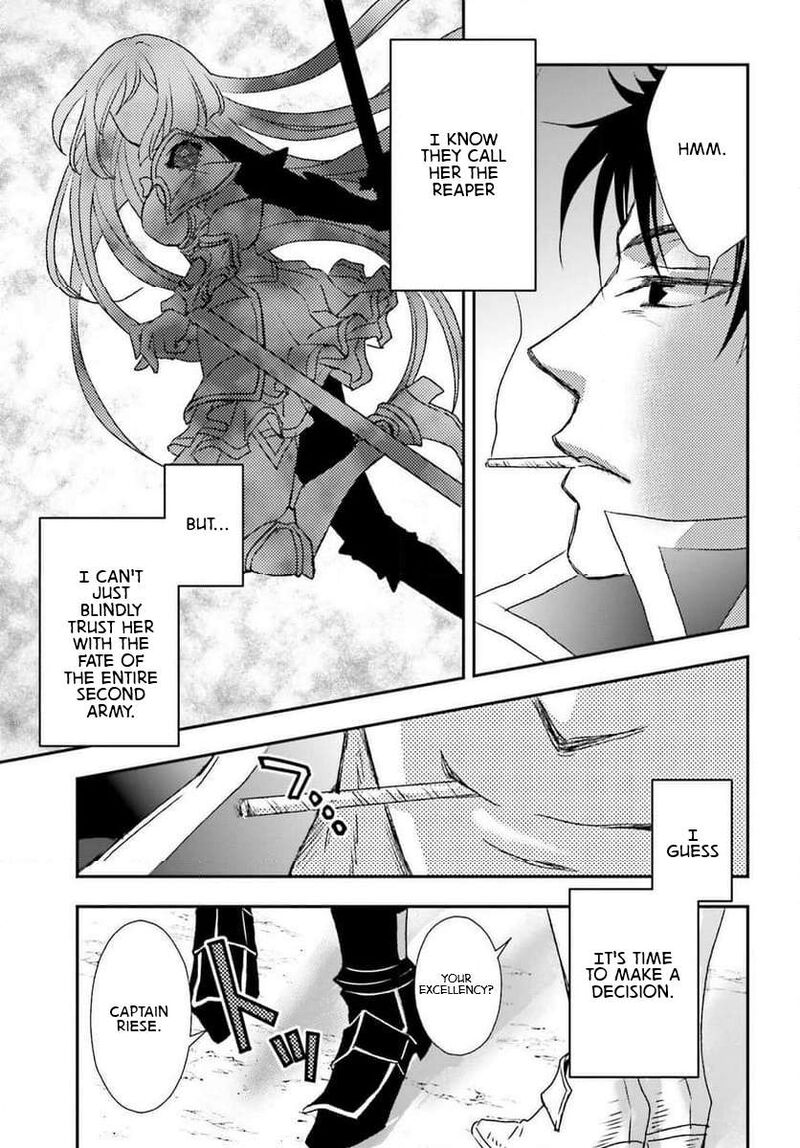 Shinigami Ni Sodaterareta Shoujo Wa Shikkoku No Tsurugi Wo Mune Ni Idaku Chapter 48 Page 23