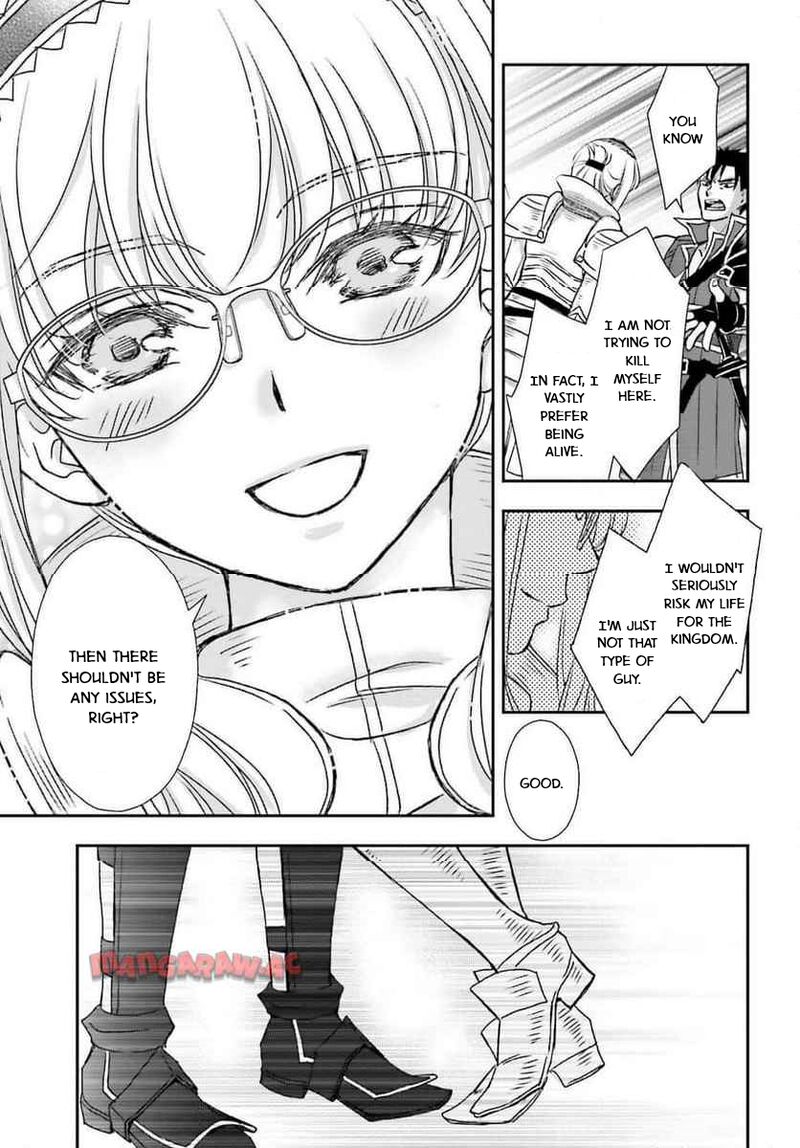 Shinigami Ni Sodaterareta Shoujo Wa Shikkoku No Tsurugi Wo Mune Ni Idaku Chapter 49 Page 23