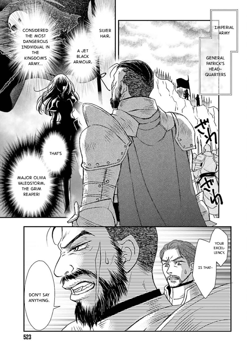 Shinigami Ni Sodaterareta Shoujo Wa Shikkoku No Tsurugi Wo Mune Ni Idaku Chapter 50 Page 19