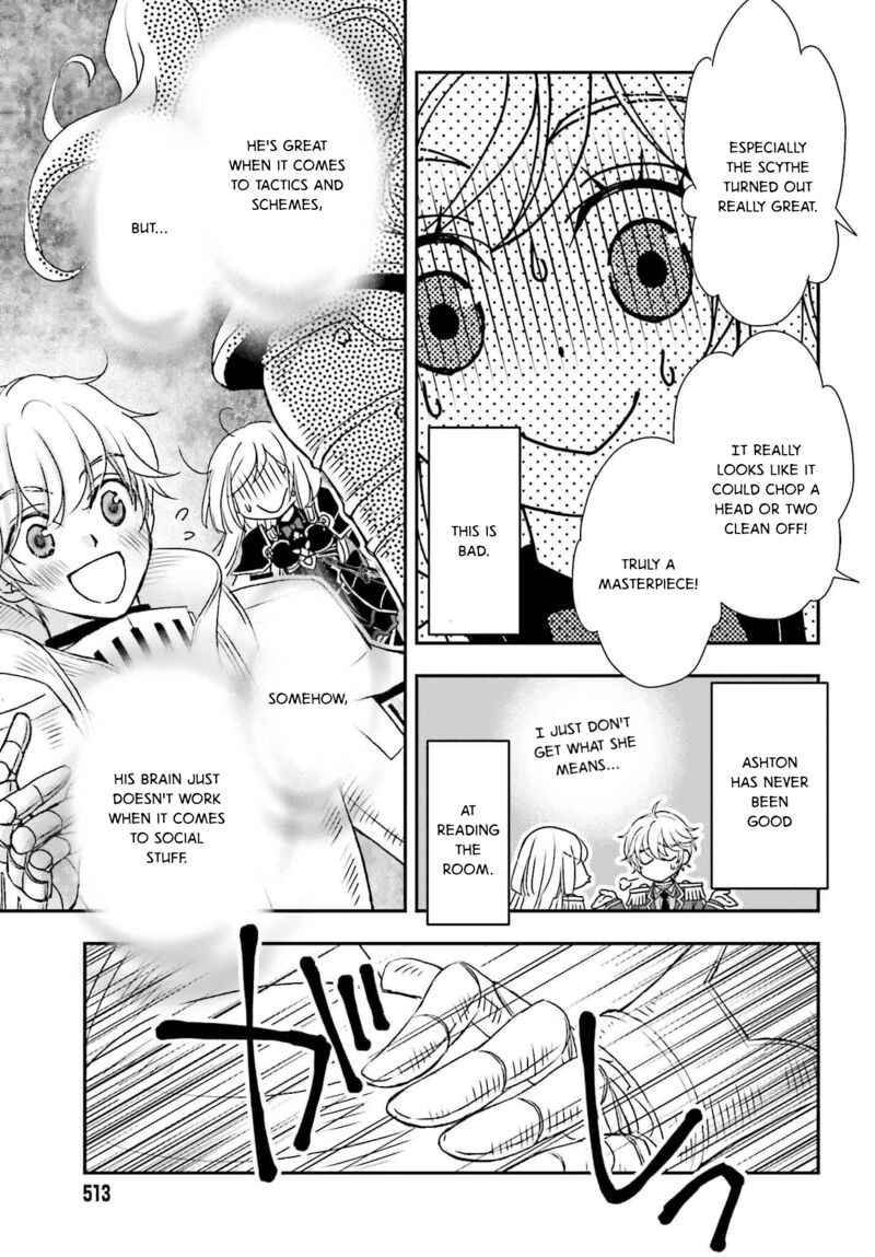 Shinigami Ni Sodaterareta Shoujo Wa Shikkoku No Tsurugi Wo Mune Ni Idaku Chapter 50 Page 9