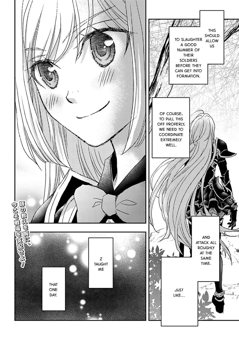 Shinigami Ni Sodaterareta Shoujo Wa Shikkoku No Tsurugi Wo Mune Ni Idaku Chapter 51 Page 24