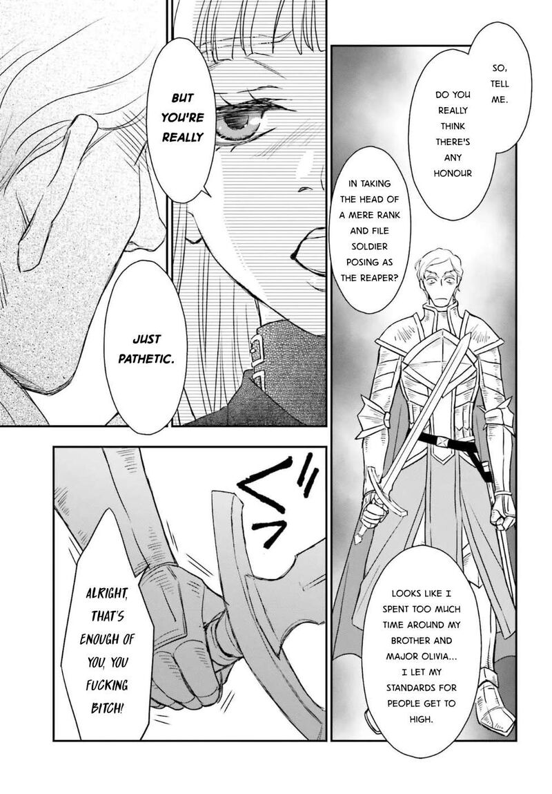 Shinigami Ni Sodaterareta Shoujo Wa Shikkoku No Tsurugi Wo Mune Ni Idaku Chapter 54 Page 11