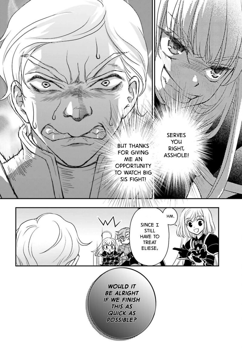 Shinigami Ni Sodaterareta Shoujo Wa Shikkoku No Tsurugi Wo Mune Ni Idaku Chapter 54b Page 12