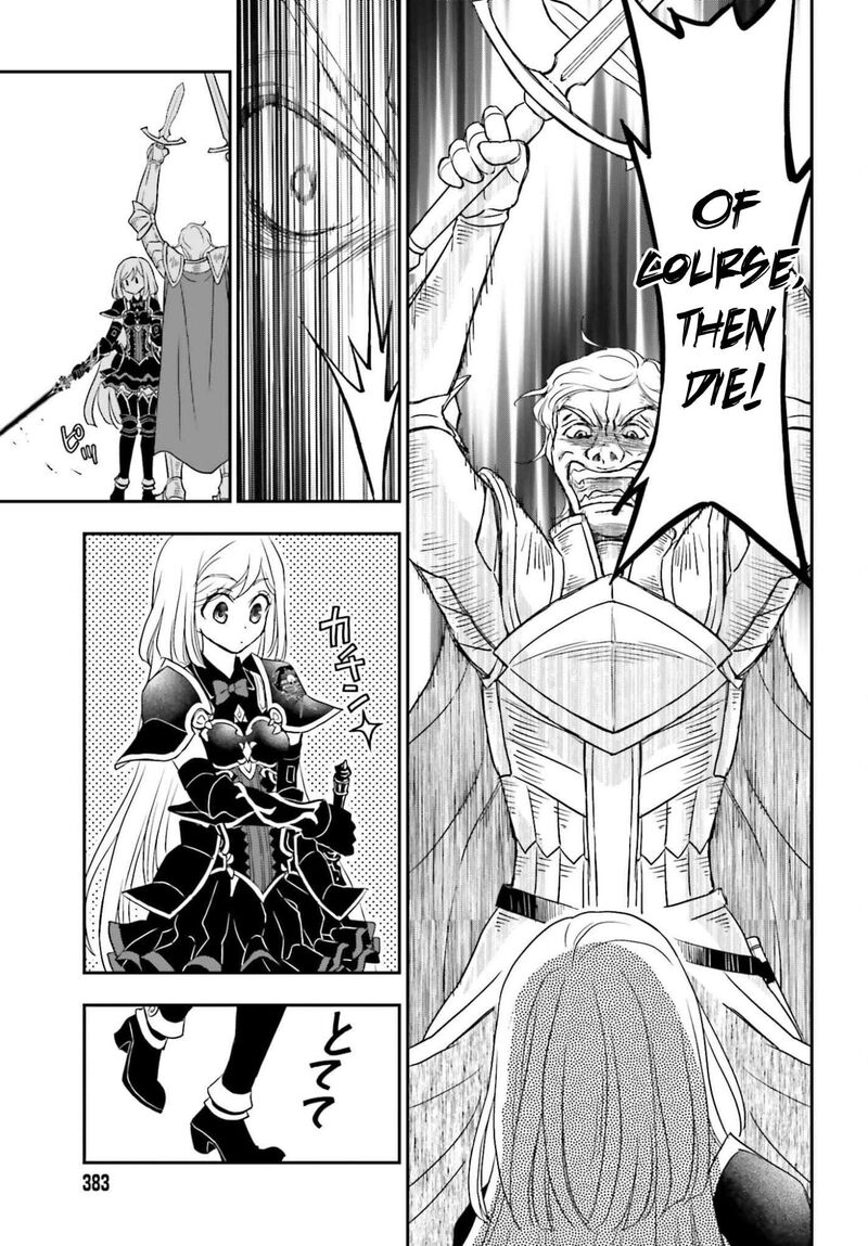 Shinigami Ni Sodaterareta Shoujo Wa Shikkoku No Tsurugi Wo Mune Ni Idaku Chapter 54b Page 13