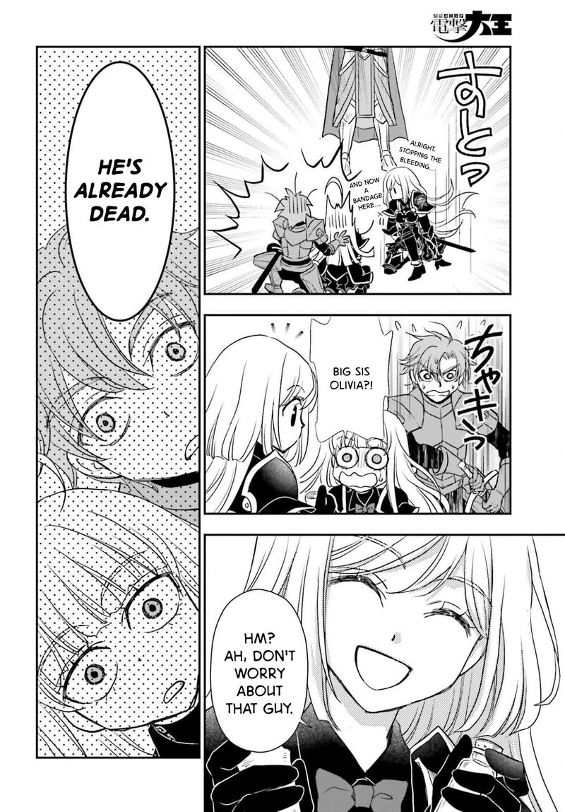 Shinigami Ni Sodaterareta Shoujo Wa Shikkoku No Tsurugi Wo Mune Ni Idaku Chapter 54b Page 14