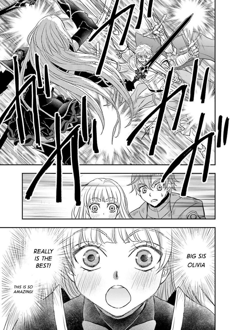 Shinigami Ni Sodaterareta Shoujo Wa Shikkoku No Tsurugi Wo Mune Ni Idaku Chapter 54b Page 9