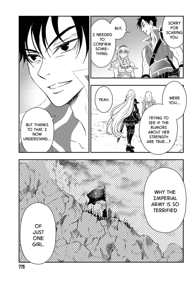 Shinigami Ni Sodaterareta Shoujo Wa Shikkoku No Tsurugi Wo Mune Ni Idaku Chapter 55b Page 3