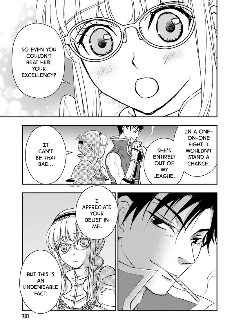 Shinigami Ni Sodaterareta Shoujo Wa Shikkoku No Tsurugi Wo Mune Ni Idaku Chapter 55b Page 9