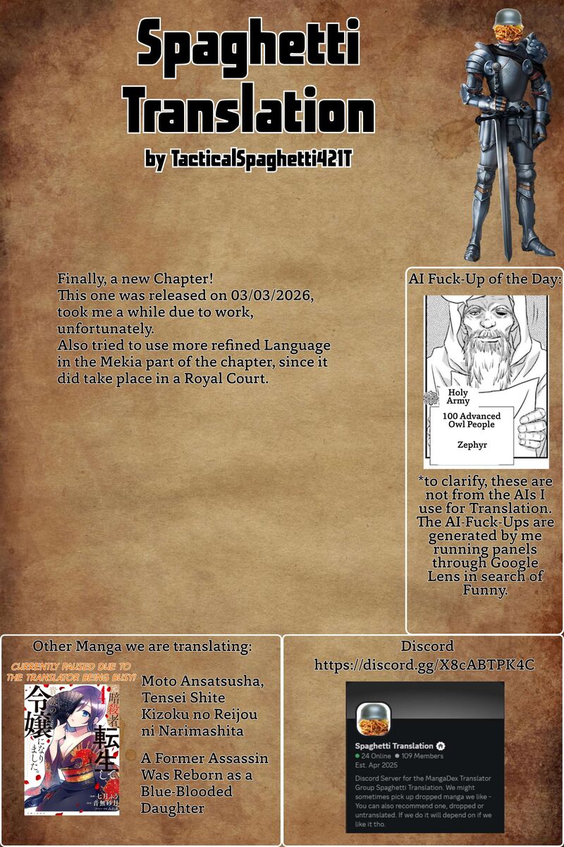 Shinigami Ni Sodaterareta Shoujo Wa Shikkoku No Tsurugi Wo Mune Ni Idaku Chapter 56a Page 23