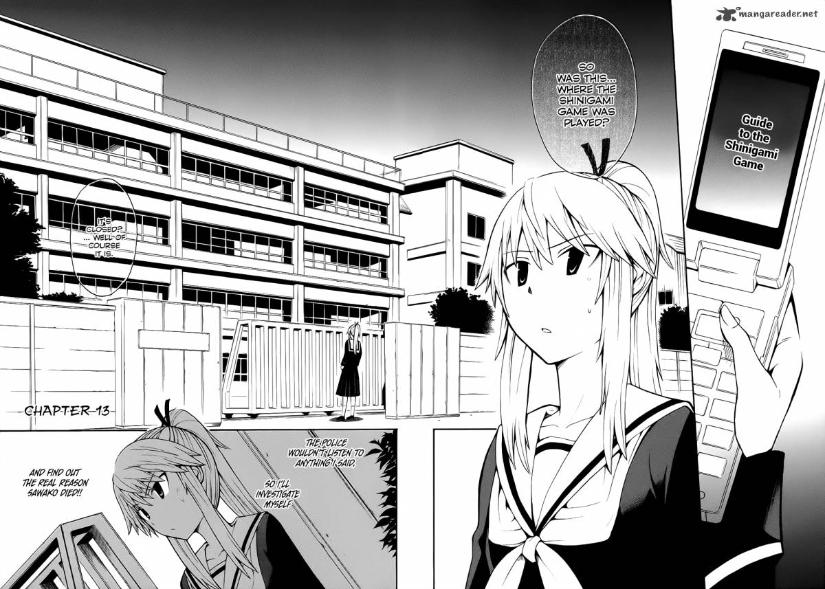 Shinigami Sama Ni Saigo No Onegai Wo Chapter 13 Page 5