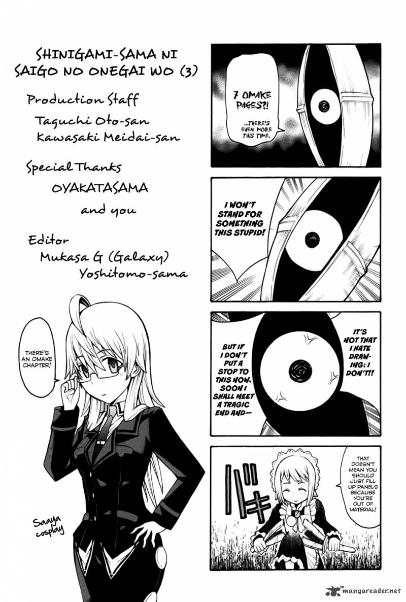 Shinigami Sama Ni Saigo No Onegai Wo Chapter 13 Page 52