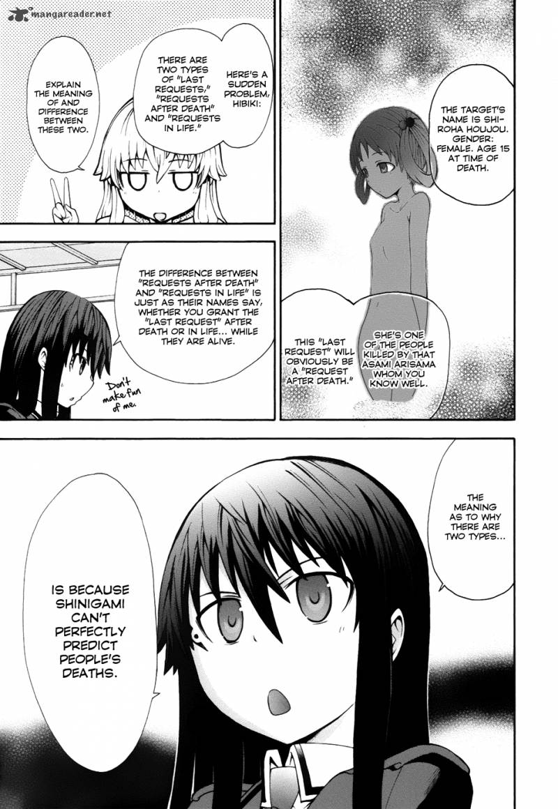 Shinigami Sama Ni Saigo No Onegai Wo Chapter 7 Page 6