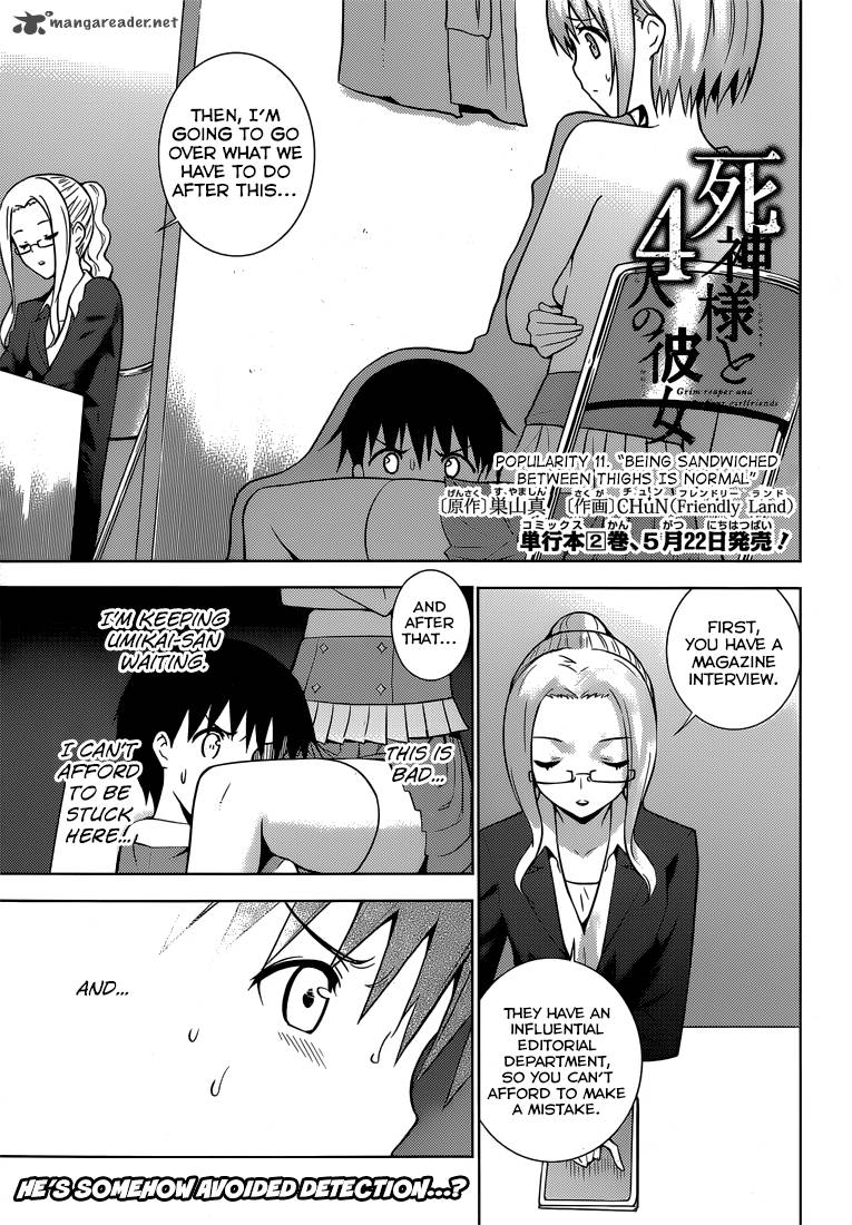 Shinigami Sama To 4 Nin No Kanojo Chapter 11 Page 2