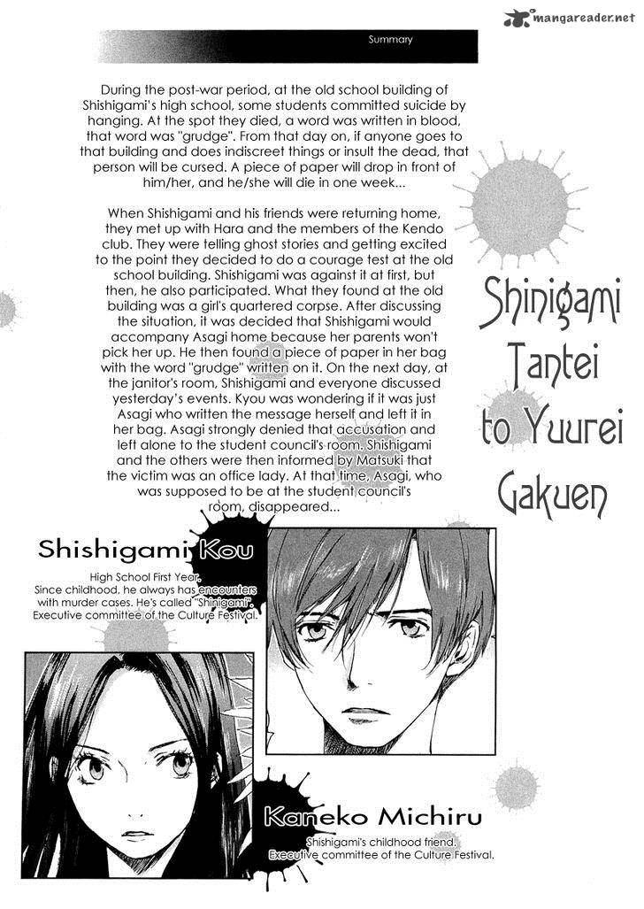 Shinigami Tantei To Yuurei Gakuen Chapter 6 Page 3