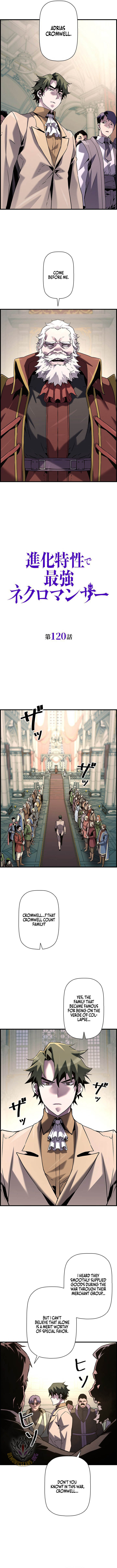 Shinka Tokusei De Saikyou Necromancer Chapter 120 Page 3