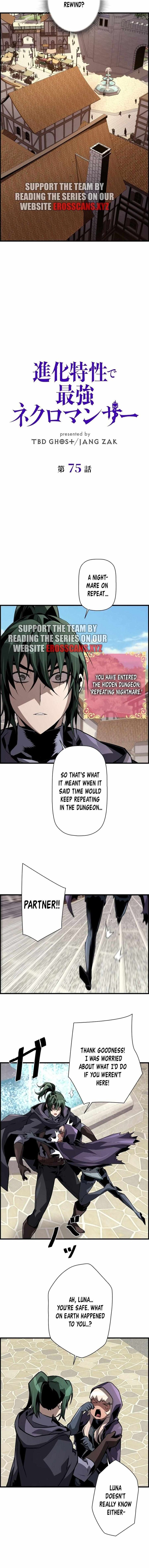 Shinka Tokusei De Saikyou Necromancer Chapter 75 Page 4