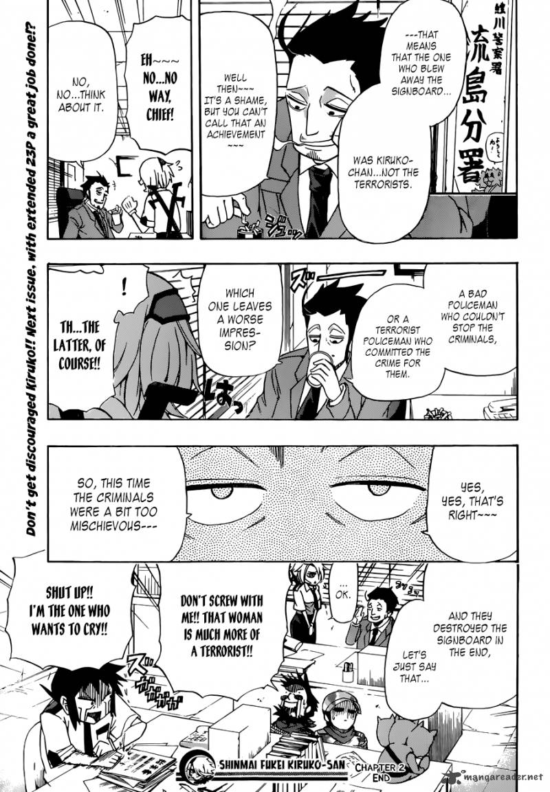Shinmai Fukei Kiruko San Chapter 2 Page 23