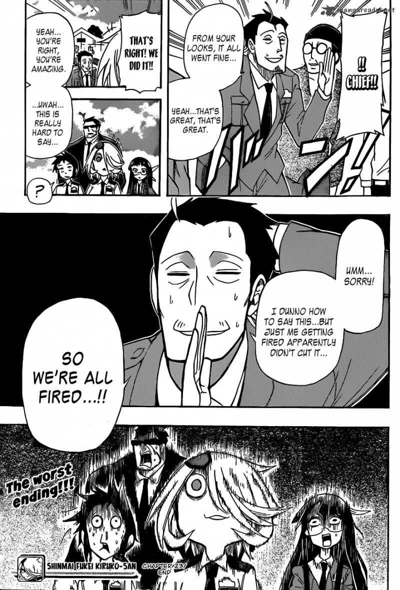 Shinmai Fukei Kiruko San Chapter 23 Page 18