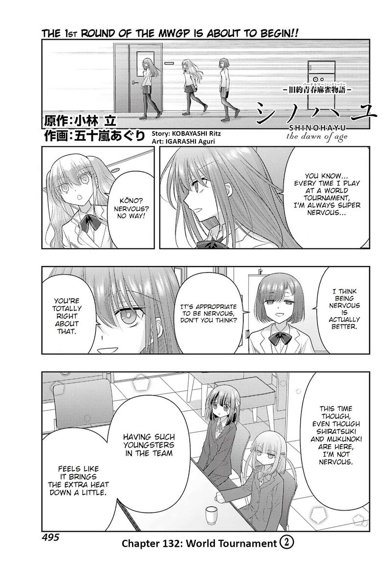 Shinohayu The Dawn Of Age Chapter 132 Page 1