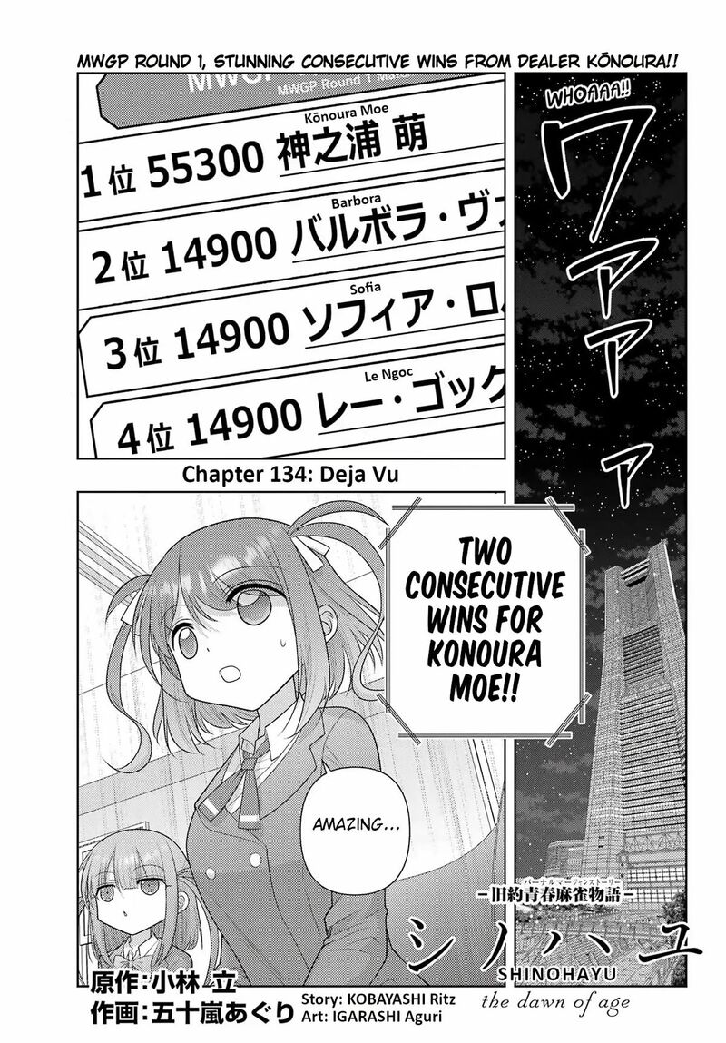 Shinohayu The Dawn Of Age Chapter 134 Page 1